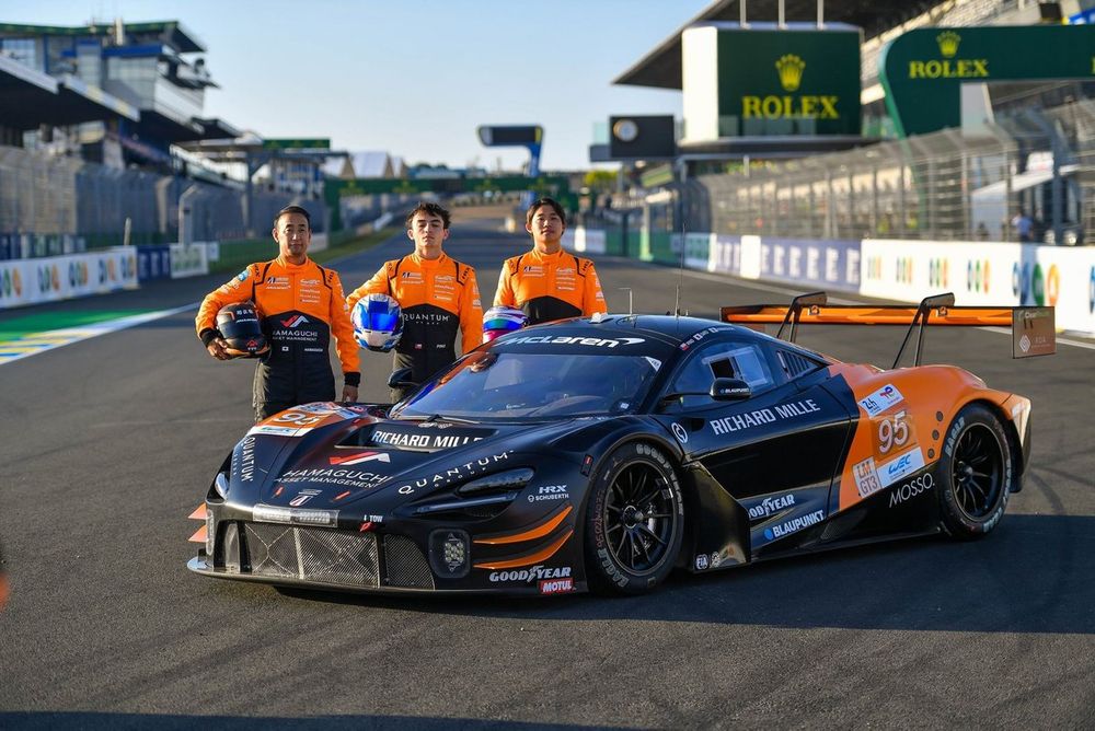#95 United Autosports McLaren 720S LMGT3 Evo of Hiroshi Hamaguchi, Nicolas Pino, Marino Sato