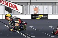 V&iacute;deo: el ca&oacute;tico GP de Jap&oacute;n 2022 de F1, por MiniDrivers