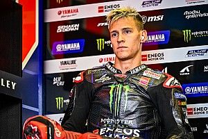 Quartararo victime d'une violente chute au départ du GP d'Aragón