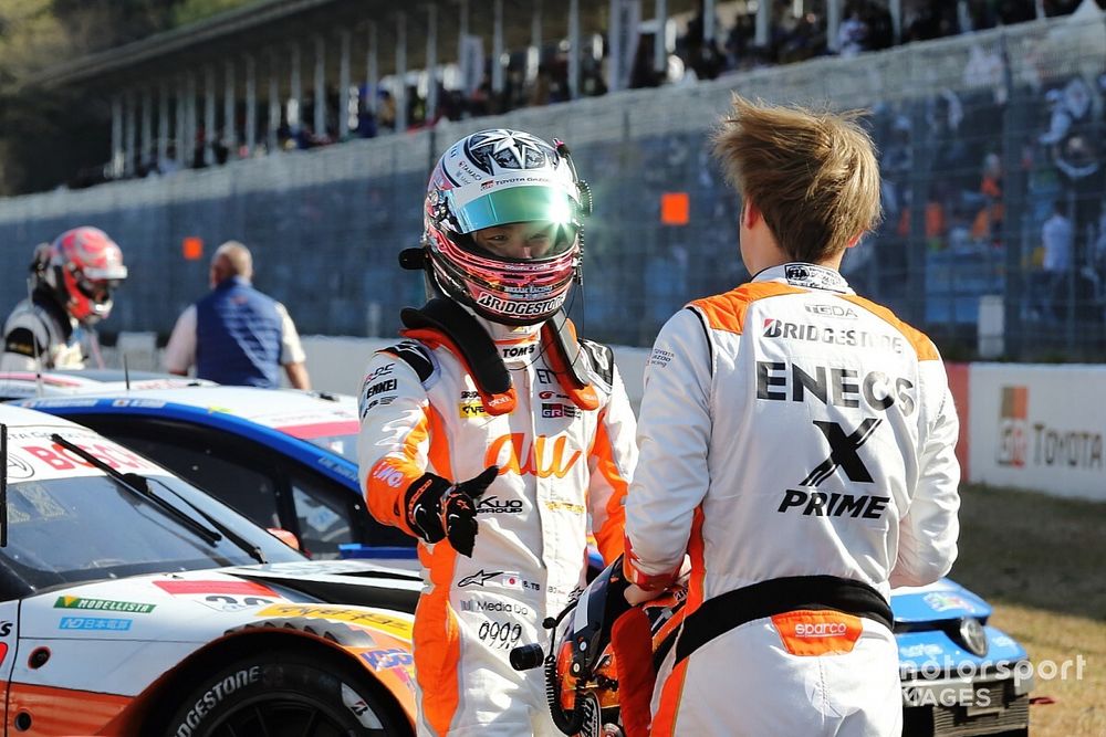 【スーパーGT】悔しい……坪井翔&36号車トムス一歩及ばす2位「でも幸先良いスタートが切れた」