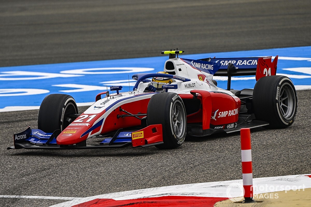 F2, Bahrain: Shwartzman torna al successo, disastro Ilott