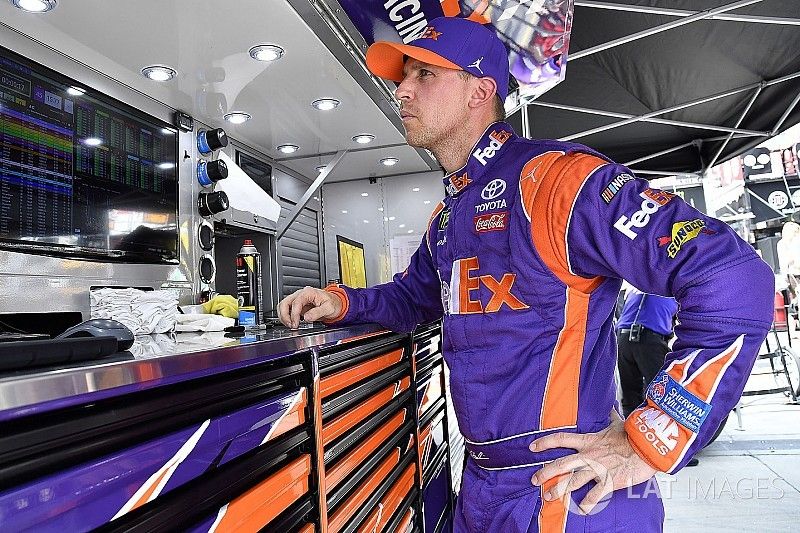 Denny Hamlin, Joe Gibbs Racing, Toyota Camry FedEx Freight