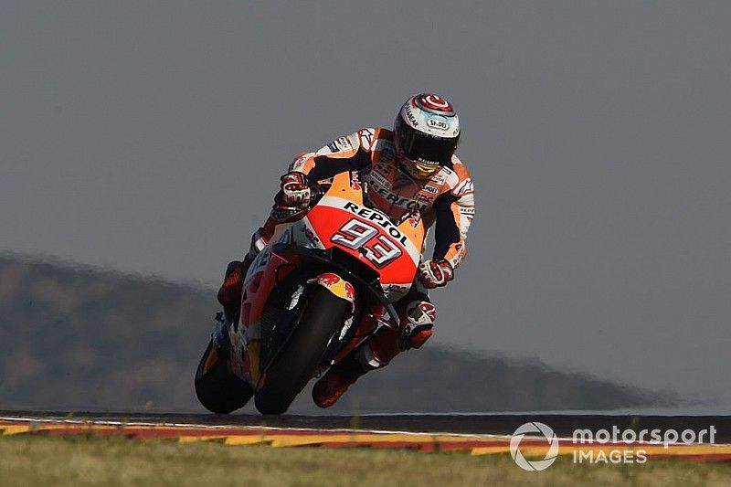 MotoGP Aragon FT2: Marquez vor Lorenzo Schnellster