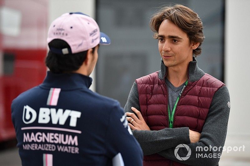 Sergio Pérez, equipo de F1 de Racing Point Force India y Esteban Gutiérrez