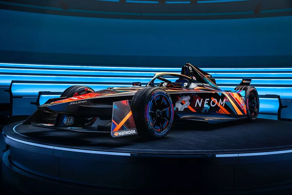 Decoración de McLaren diseñada con inteligencia artificial