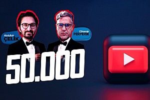 Motorsport.com, YouTube'da 50.000 aboneye ulaşmasını kutluyor