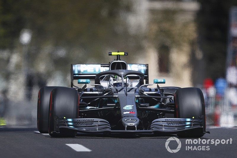 F1アゼルバイジャンGP予選:下馬評覆しボッタスがポール! レッドブルのフェルスタッペン4番手、トロロッソのクビアト6番手