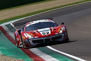 GT Italiano, Imola, Libere 1: Fuoco e Hudspeth al comando con la Ferrari di AF Corse