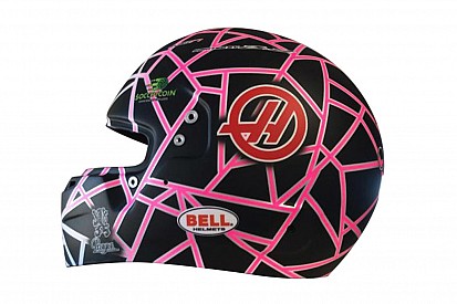 "Difícil hacerlo más feo" y más críticas al nuevo casco de Grosjean: ¿te gusta?