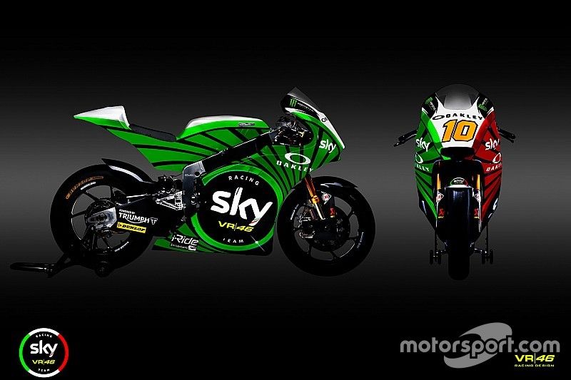 Lo Sky Racing Team VR46 svela le livree tricolore per il GP d'Italia 2019 al Mugello
