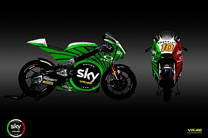 Lo Sky Racing Team VR46 svela le livree tricolore per il GP d'Italia 2019 al Mugello