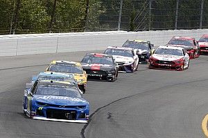 Pocono Raceway adds traction compound in all three turns