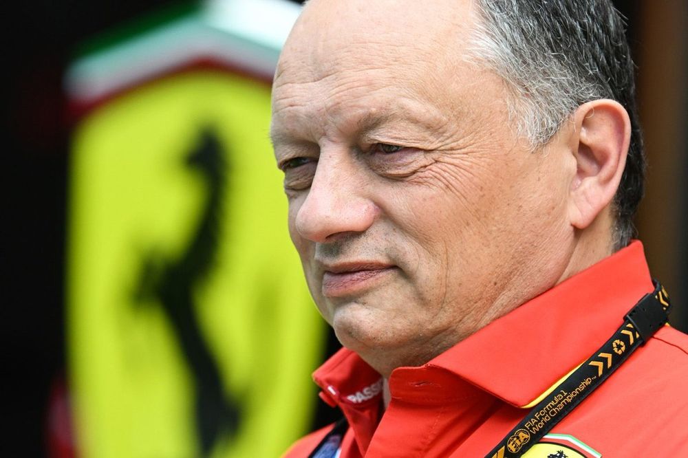 Frederic Vasseur, Director del equipo y Director General de la Scuderia Ferrari