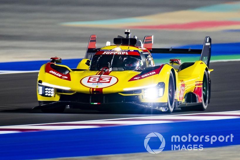 #83 AF Corse Ferrari 499P: Robert Kubica, Robert Shwartzman, Yifei Ye