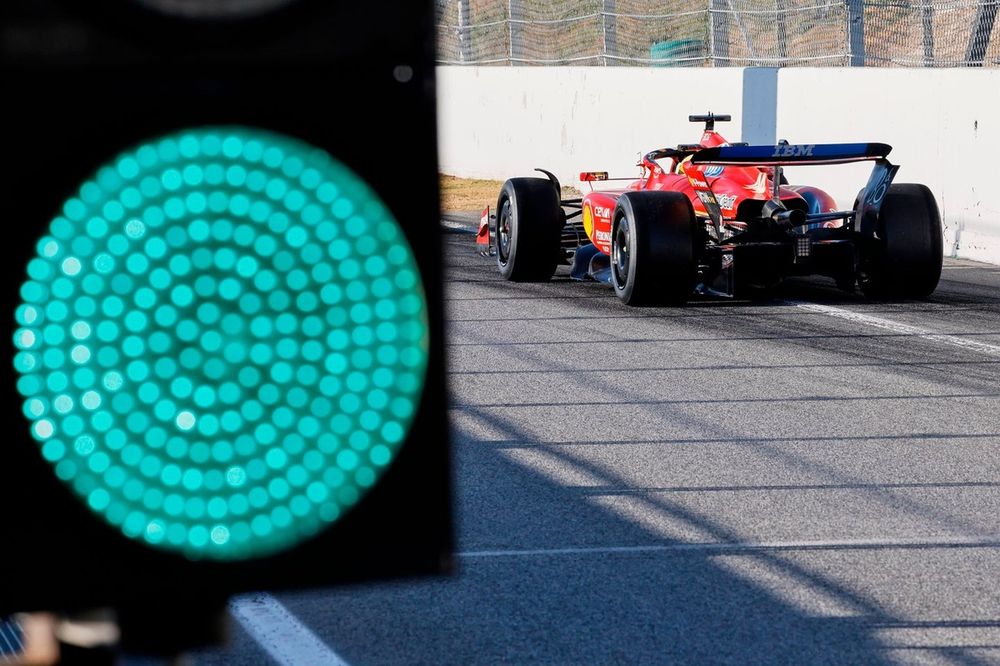 Lewis Hamilton, Ferrari during Pirelli test