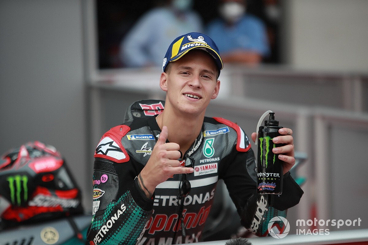 Quartararo: primera vez que al ser tercero estoy contento