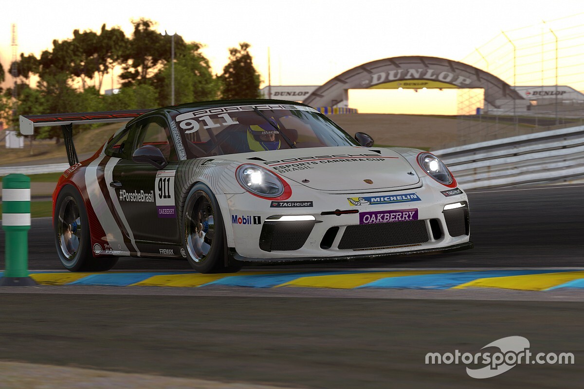 Traçado virtual das 24h de Le Mans recebe segunda etapa do Porsche Esports Carrera Cup