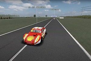 Gaetano di Mauro volta a defender a Shell em prova virtual da Turismo Carretera