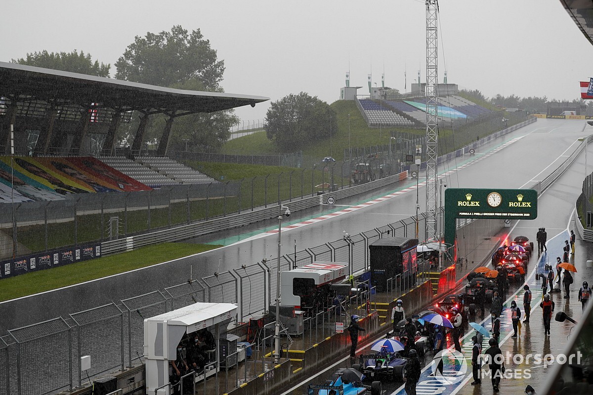 Tempestade atinge Red Bull Ring e 3º treino livre para GP da Estíria é cancelado
