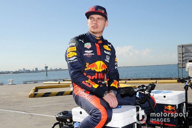 Max Verstappen, Red Bull Racing at a Red Bull event Grand Pier in St Kilda