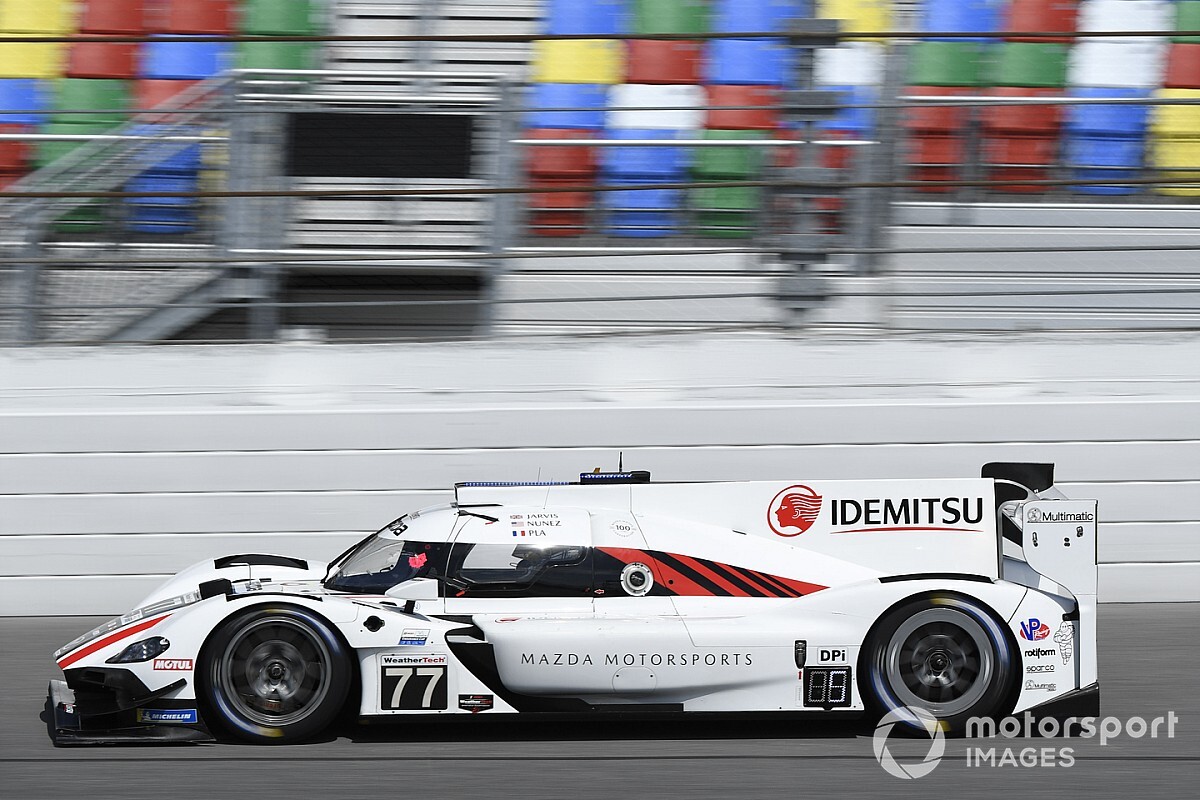 Daytona IMSA: Mazda’s Jarvis tops second practice