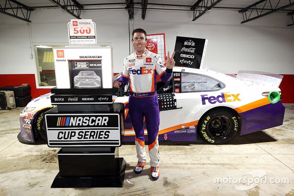 Hamlin claims win in wild Darlington race cut short by rain