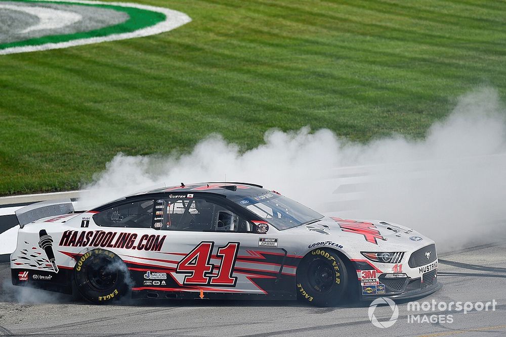 1. Cole Custer, Stewart-Haas Racing, Ford Mustang HaasTooling.com