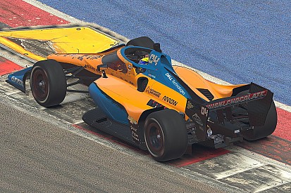 Szenzáció az IndyCar austini online versenyén: Norris nyert a McLarennel, és még egy megforgás is belefért