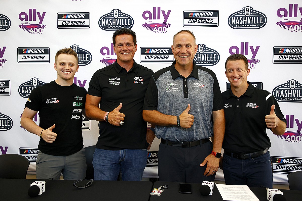 Kaulig Racing inicia el programa de la NASCAR Cup Series con varios autos