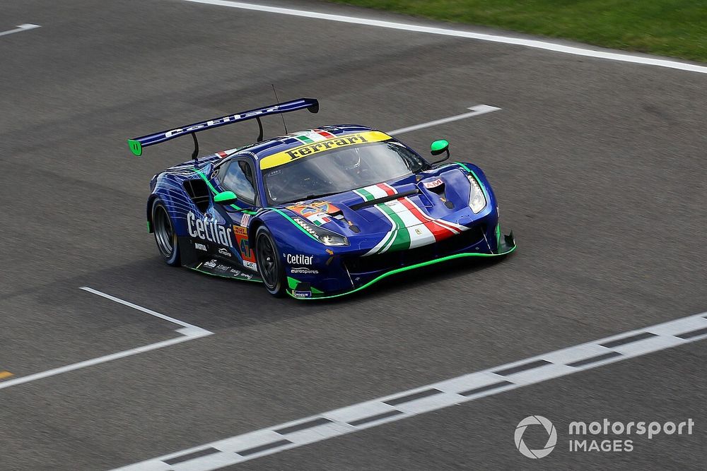 #47 Cetilar Racing Ferrari 488 GTE Evo: Roberto Lacorte, Giorgio Sernagiotto, Antonio Fuoco