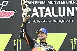 Oliveira a dû se battre : "C'était difficile de rester sur la moto"