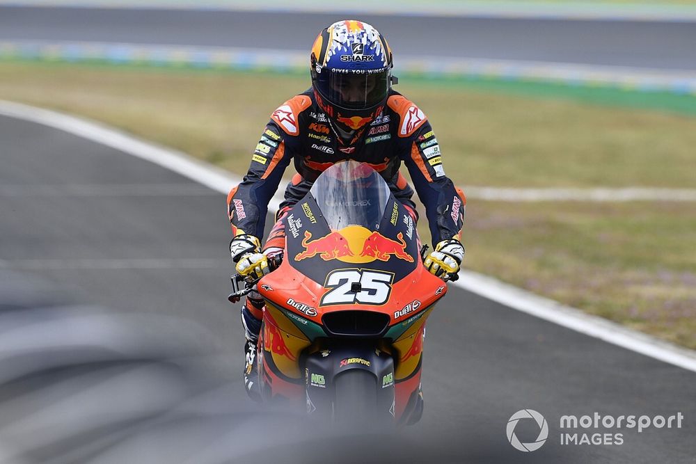 Moto2 - Francia: Raúl Fernandez consigue su primera pole en mitad del caos