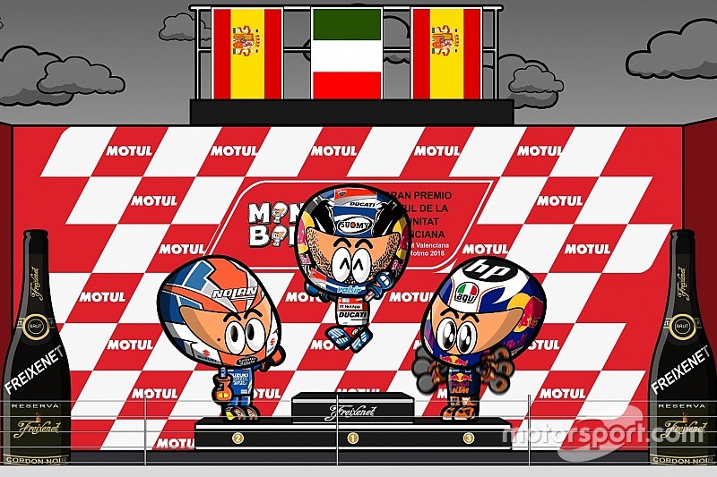 Vídeo: el GP de Valencia 2018 de MotoGP, por MiniBikers