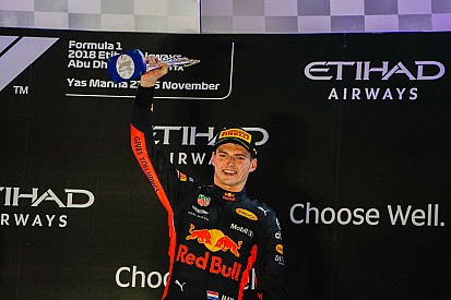 Verstappen sluit 2018 in stijl af: "Ben erg blij met deze derde plek"