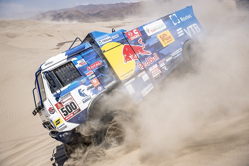 Dakar, Camion, Tappa 9: Nikolaev si riprende il comando e prepara il trionfo di Lima