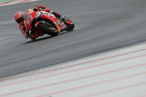 Marquez tersungkur saat kualifikasi MotoGP Valencia