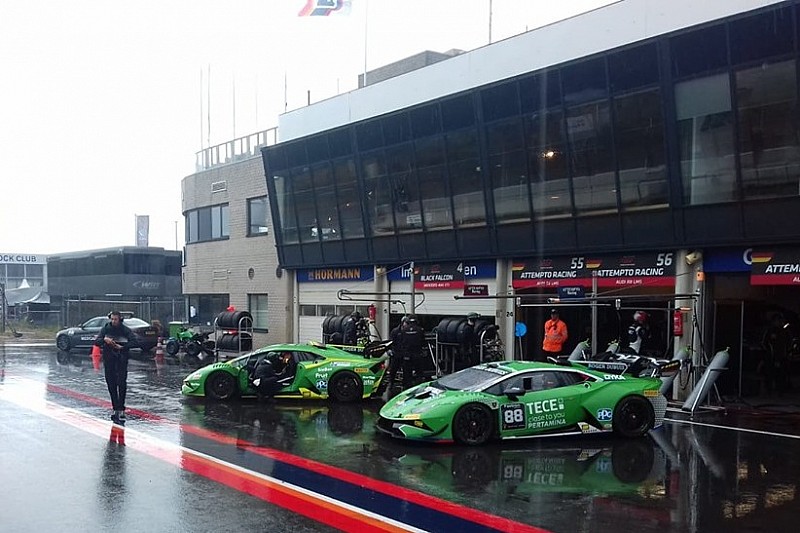 Zandvoort w deszczu
