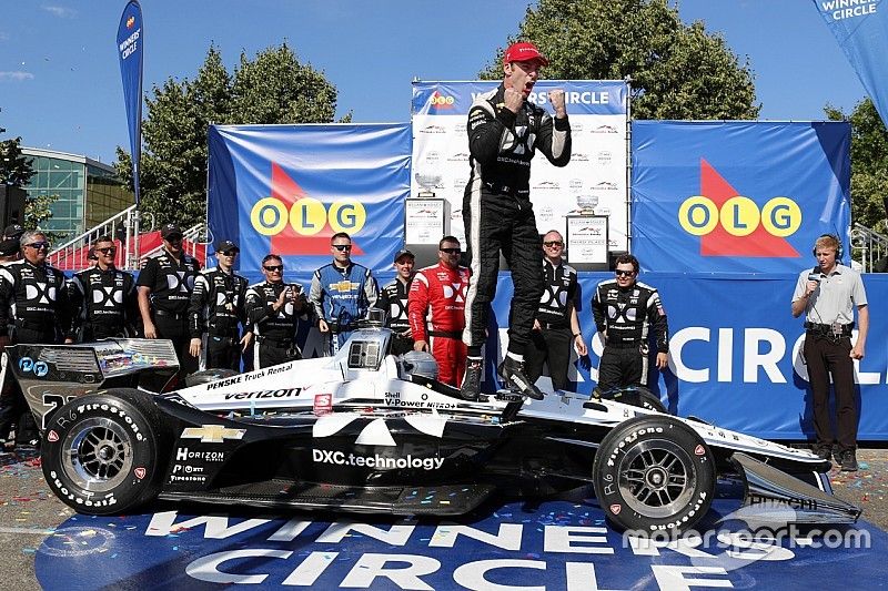 Пажено одержал победу на этапе IndyCar в Торонто