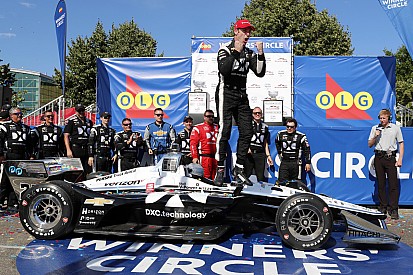 Пажено одержал победу на этапе IndyCar в Торонто