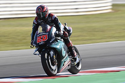 Quartararo: “Sono più lento rispetto ai test, ma il ritmo c’è”
