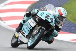 Moto3 Buriram FT1 2022: Suzuki auf feuchter Strecke Schnellster