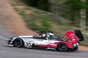 Romain Dumas on provisional pole at Pikes Peak !