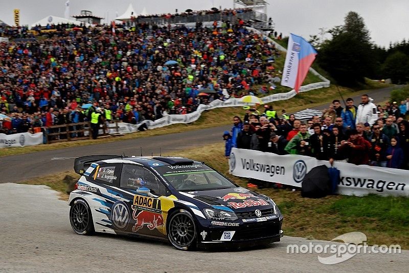Germany WRC: Ogier extends lead over Mikkelsen, Tanak retires
