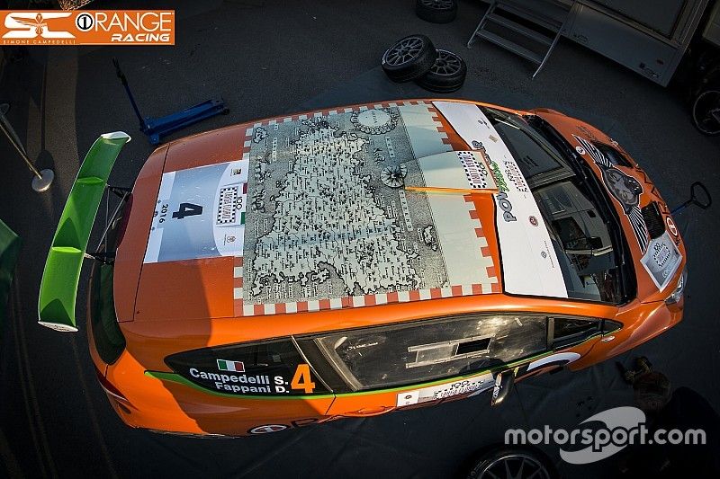 Orange1 Racing, livrea tributo alla Targa Florio