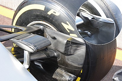 Bite-size tech: Mercedes W07 front brake duct