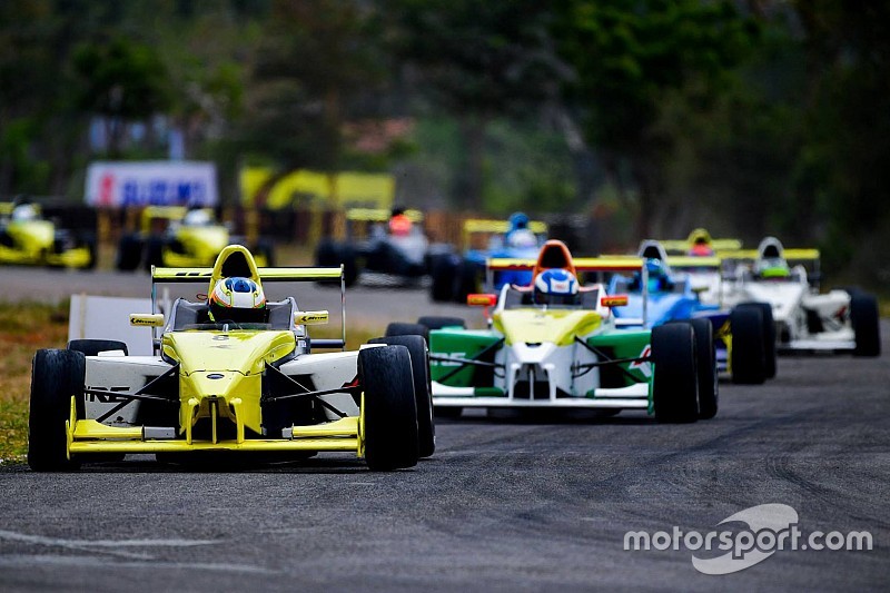 Coimbatore JK Tyre: Prasad holds off Reddy for Race 3 win