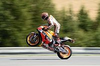 Marquez voor Rossi in kwalificatie Grand Prix van Tsjechië 