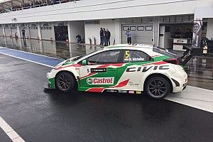 Hungaroring, Libere 2: Michelisz si esalta sotto il diluvio