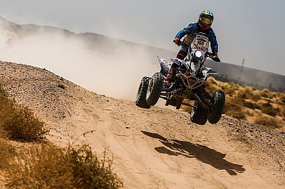 Nicolás Cavigliasso llega a la mitad del Dakar 2019 líder en quads