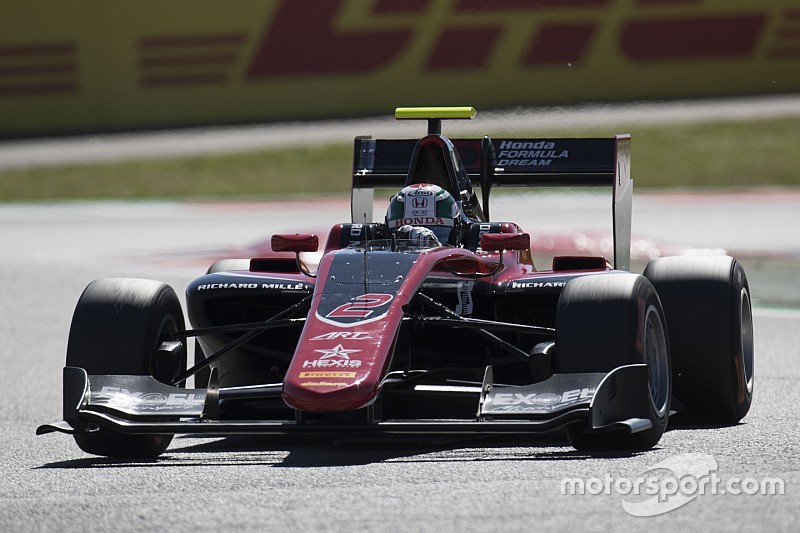 【GP3】開幕戦バルセロナ予選:福住フロントロウ獲得。PPエイトキン